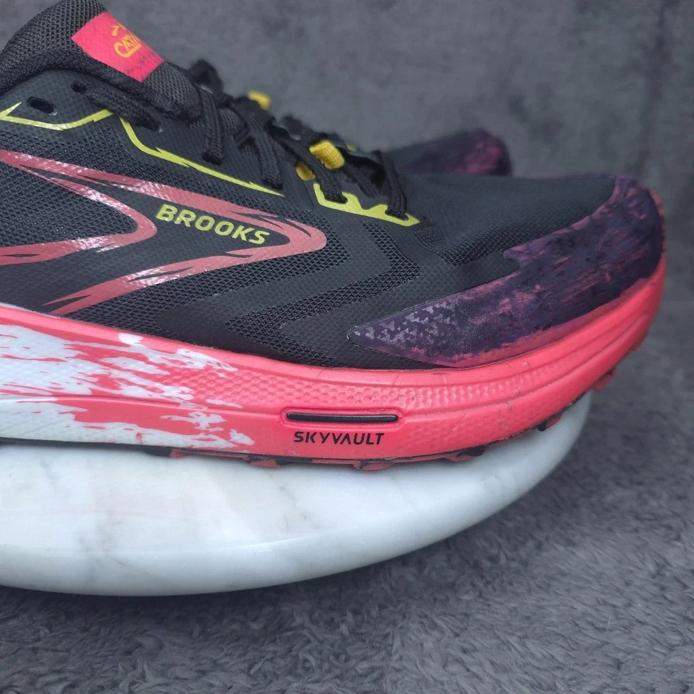 Brooks Catamount Shoes Womens Size 9 Black Trail Running Sneakers 1204051 3007